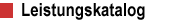 Leistungskatalog